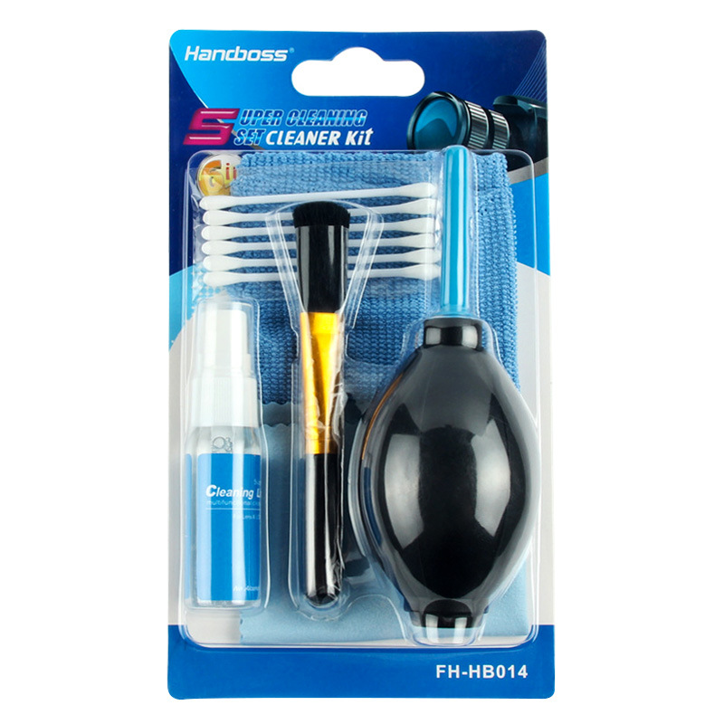 Juego de Limpieza para Lentes de Cámara SLR Set de 6 piezas Antiestático para Cámara Digital