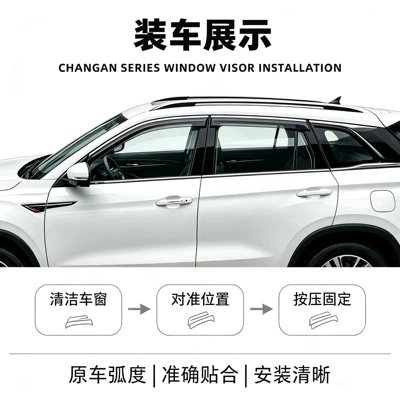 Cross-border compatible, new acrylic Rain shield