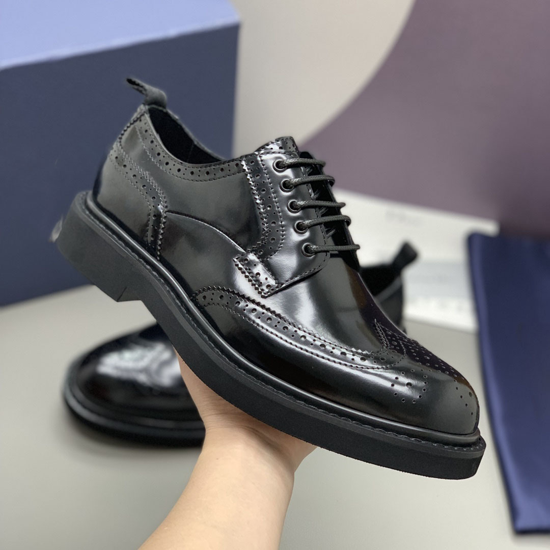 Herren Freizeitschuhe Aus Echtleder Formelle Lederschuhe_voghion.com
