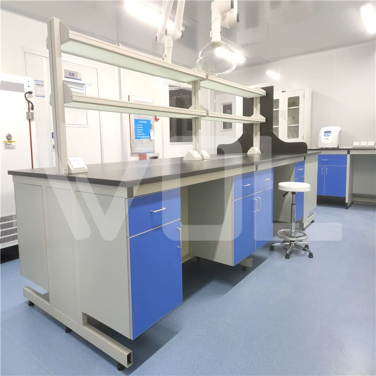 WOL поставляет лабораторную цельнометаллическую стальную деревянную мебель для изготовления экспериментальных скамьок, рабочий стол