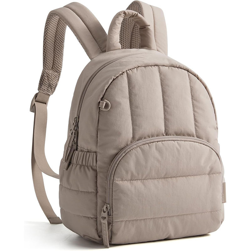 Amazon Women's Mini Backpack Lightweight down Small Backpack Purse Quilted Casual Backpack Waterproof Student School Bag