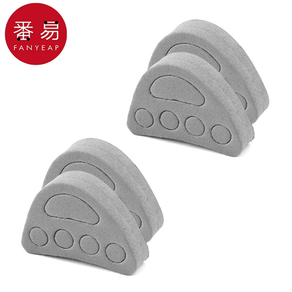 5 holes A-shaped gray 2 pairs