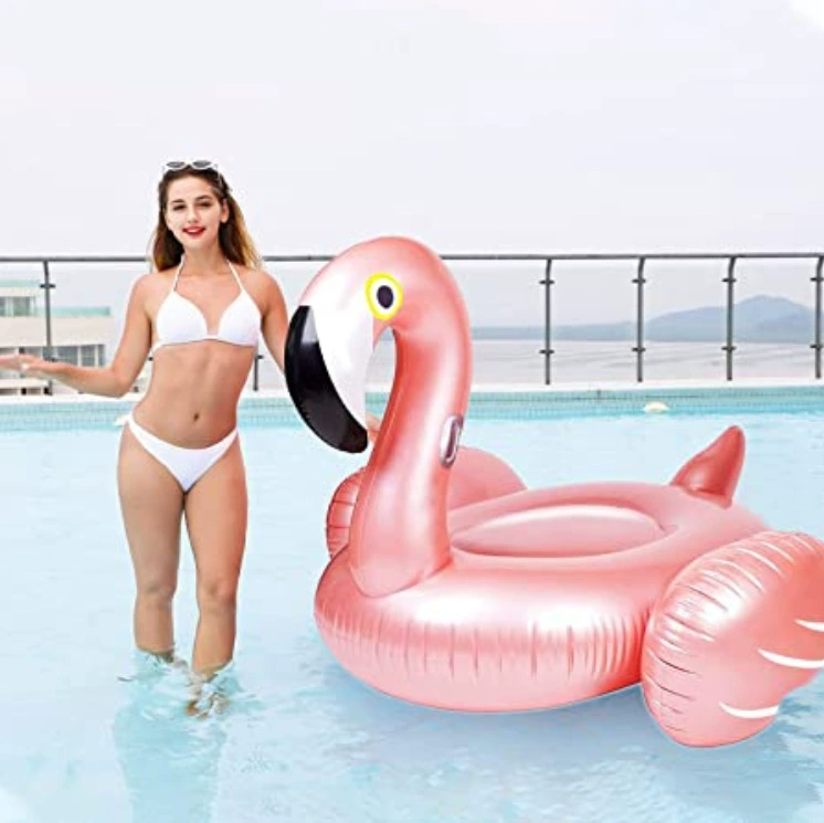 Надувной Фламинго плавающий ряд утолщенный круг для плавания взрослый водное крепление гигантский Фламинго кибер-знаменитости езда бассейн плавучая лодка