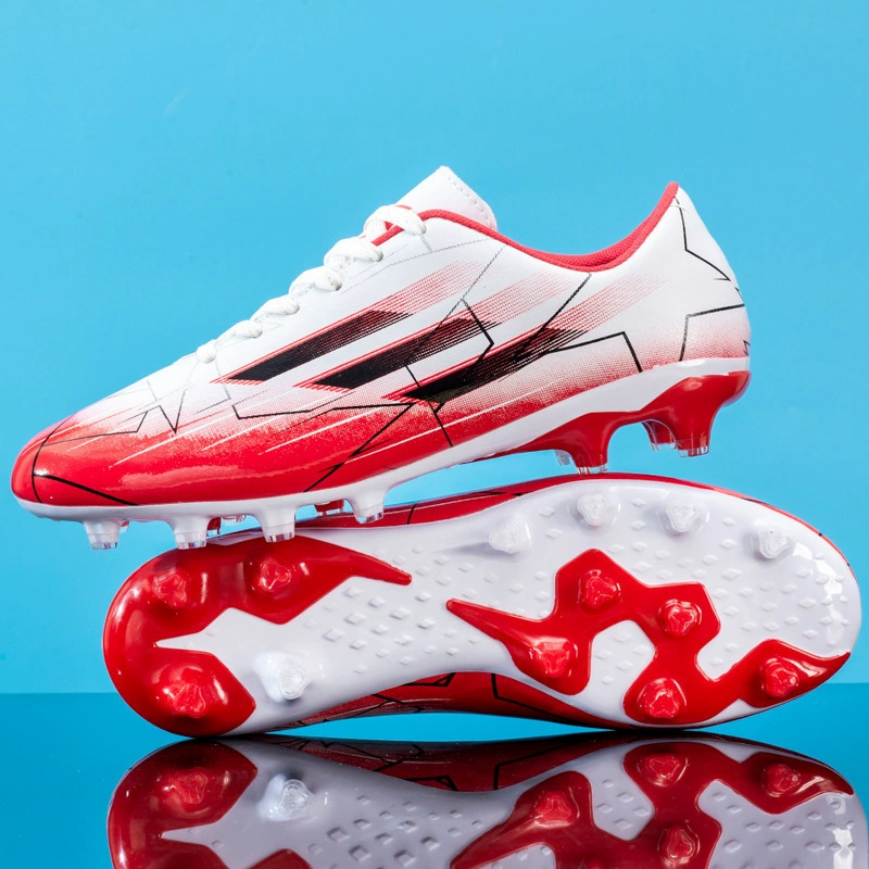 Трансграничные 2024 новые детские футбольные туфли с низким верхом TF сломанные гвозди AG ногти для студентов мальчиков для взрослых тренировочные кроссовки