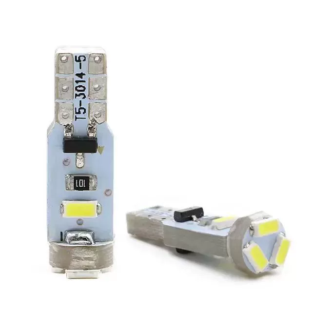Производитель новый T5 3014 5SMD подсветка для чтения 12V Светодиодный бескрайний светильник приборной панели