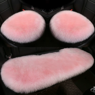 Wool pad — Cushion - wool-integrated-pad-small-three-pieces-pink