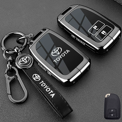 Static Rod/Key Bag Reiz Enjoy Yaris Yaris Car - type-d-leather-buckle-gun-color