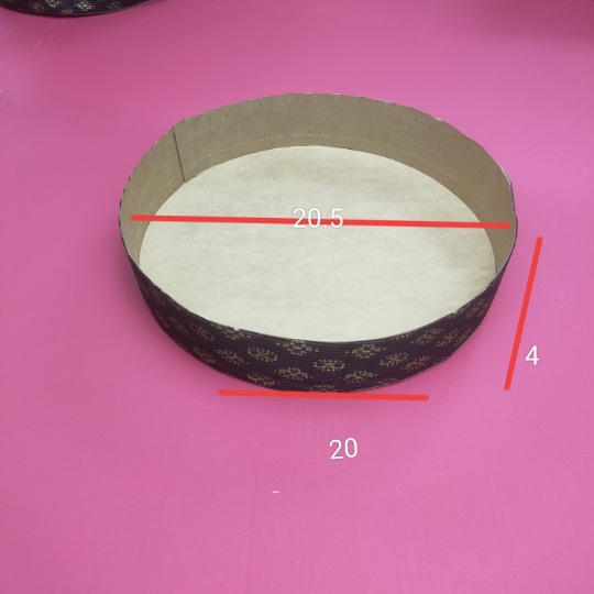 Papel corrugado; 8 pulgadas: calibre 21 alto 6,5