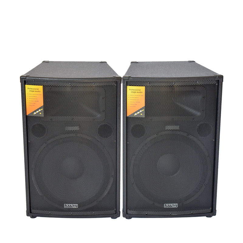 Factory wholesale single 12 inch 15 inch professional stage performance high power wedding conference KTV home passive speaker