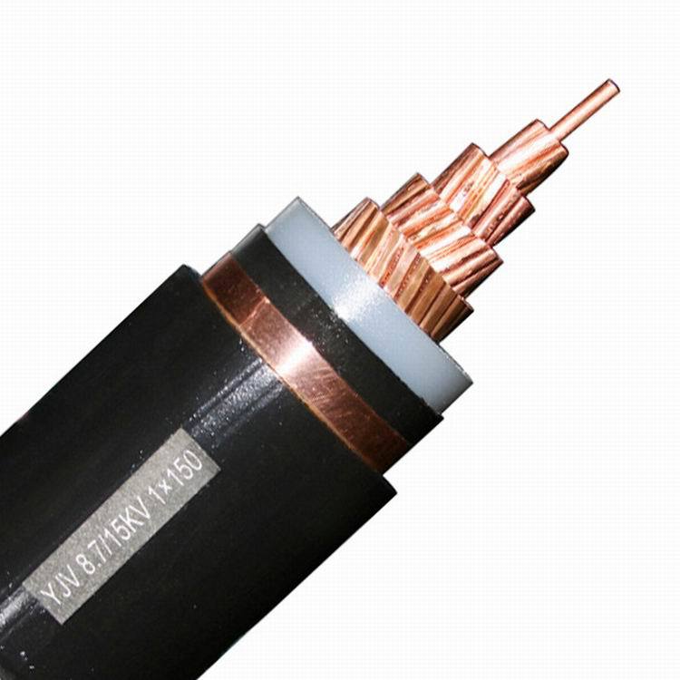 供应高压电力电缆、非磁性钢带铠装电缆YJV72-15KV-1X400