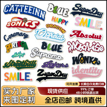 �羳����Ӣ��ë���岼��������������廨��װChenille Patch����