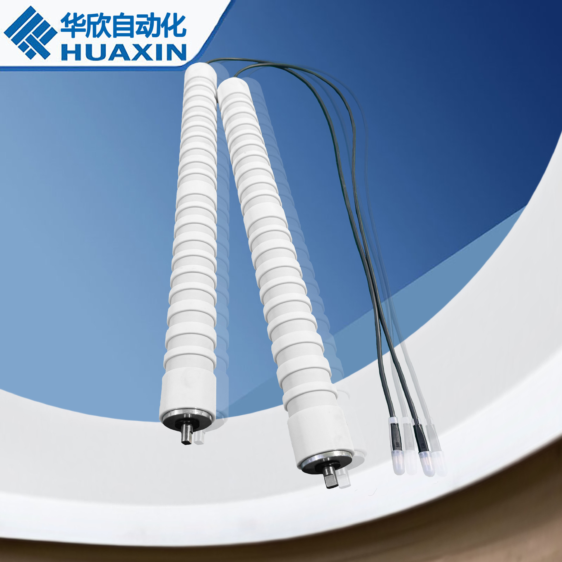 东莞厂家直径50包胶电动滚筒120W功率24V48V直流无刷动力辊筒