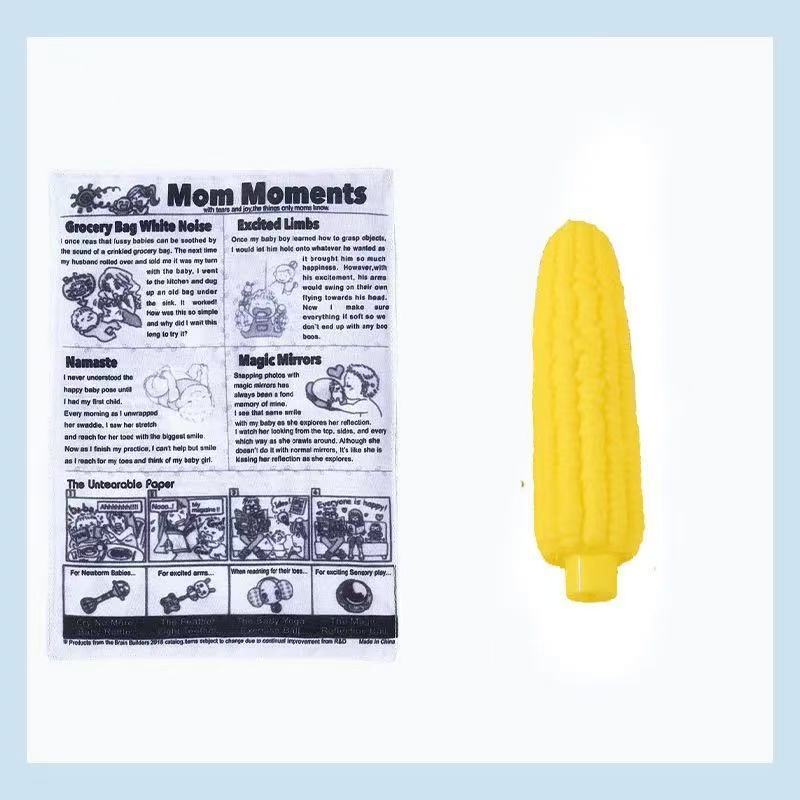 개 울리는 종이 신문 + 소리 나는 옥수수