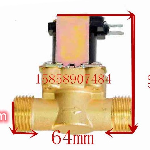 厂家供应太阳能电磁阀  4分常闭 进水电磁阀  12v水阀  24v  220V