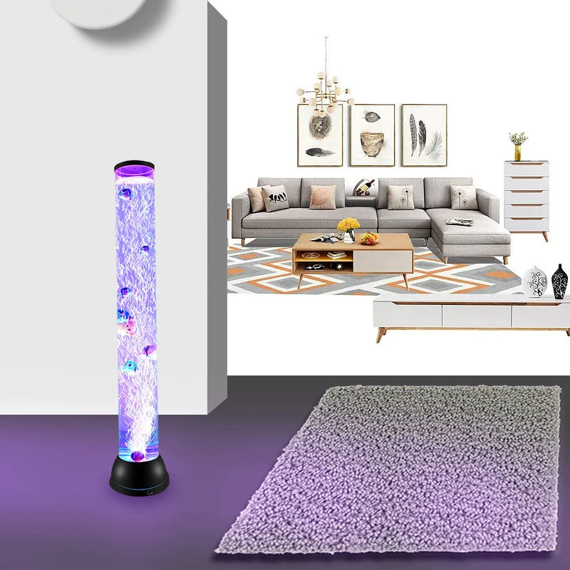 Симулированное аквариумное LED-светильник для рыб, лампа USB, ambient light, декоративные элементы для гостиной, керамические медузы, разноцветная смена цвета
