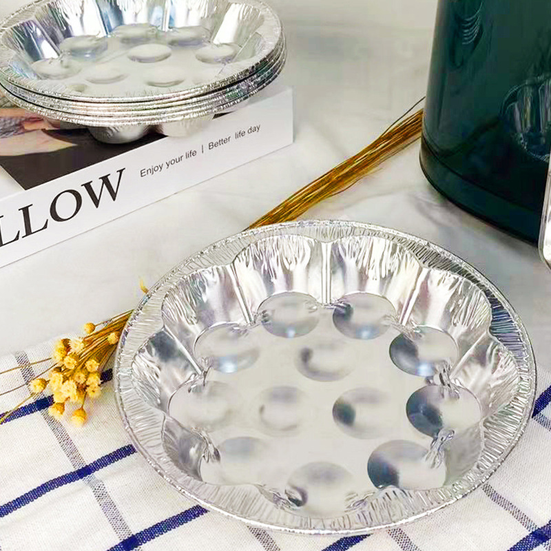 Caracol Placa de papel de estaño placa de hornear resistente a altas temperaturas bolas de barbacoa a la parrilla Concha Pan Freidora De Aire horno desechable Placa de papel de aluminio