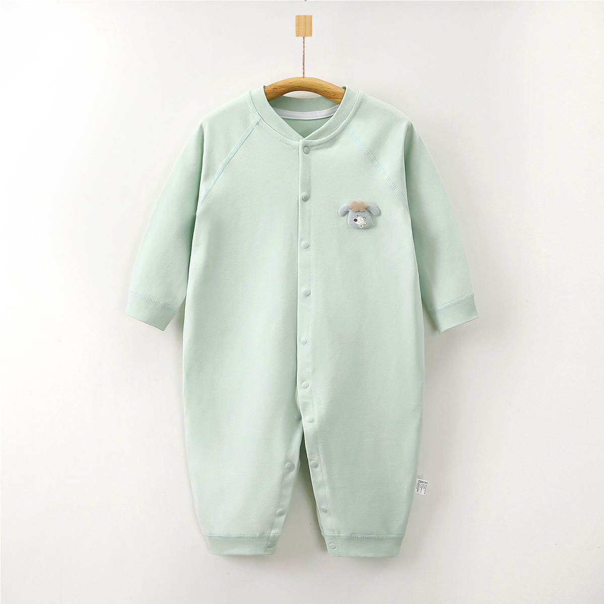 Baby camiseta de algodón otoño nuevo bebé mangas largas ropa de bebé niño ropa de bebé trepa ropa infantil recién nacida