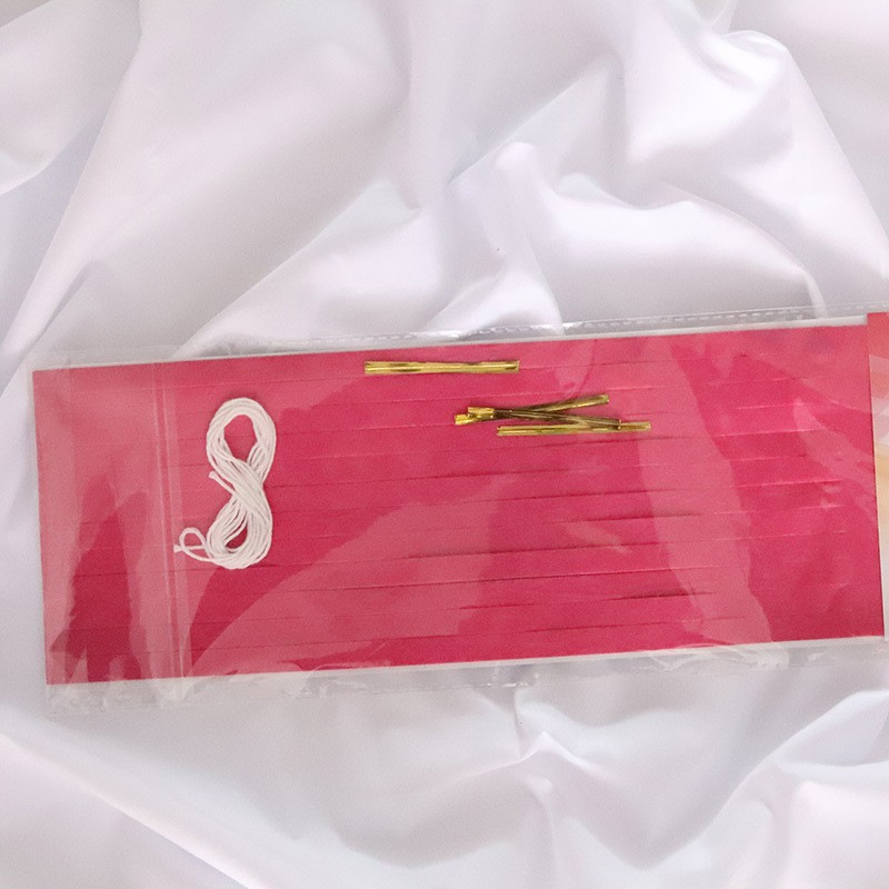 35cm papel borla cinta Garland cumpleaños diseño borla cortina DIY decoración de la boda de Europa y América fuentes del partido al por mayor image 30