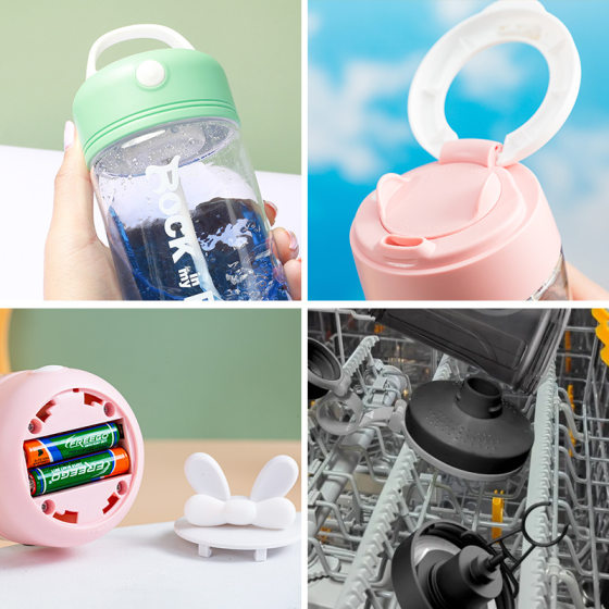 2025 new full-automatic mixing cup electric coffee cup meal replacement milkshake cup rechargeable sports water cup