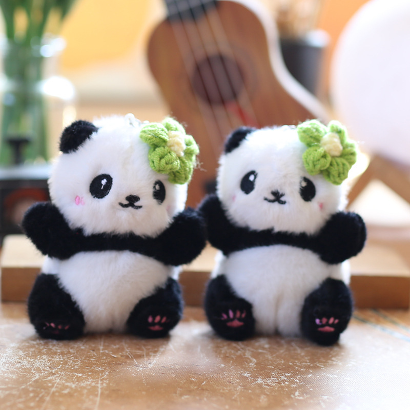 Internet Celebrant Cute Cute Little Panda Pendant Plush Toy Doll Bag Bag Pendant Keychain Doll Internet Celebrant Cute Cute Little Panda Pendant Plush Toy Doll Bag Bag Pendant Keychain Doll