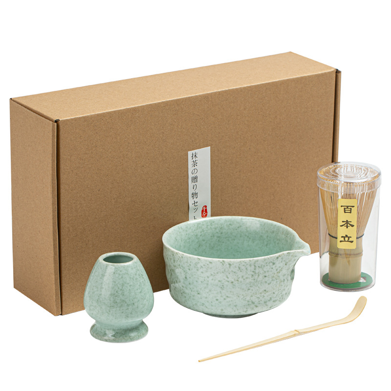 Ceremonia de matcha japonesa transfronteriza Tazón de matcha de cerámica Tazón de té