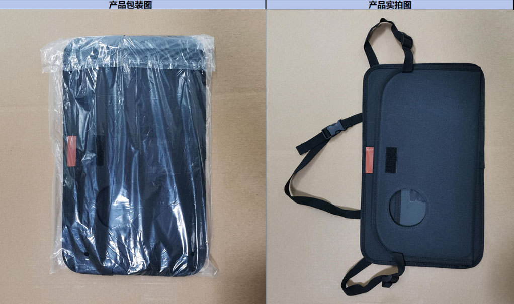 2025 Cross-Border New Car Storage Bag Cup Holder Storage Dining Table Car Rear Multi-Functional Foldable Table