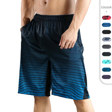 印花篮球裤男宽松运动短裤跑步训练健身五分沙滩装备aj潮速干透气