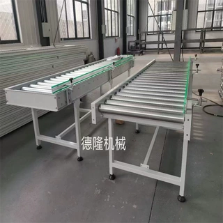 无动力滚筒线 铝合金输送机 手推式滚筒生产线包装传送机