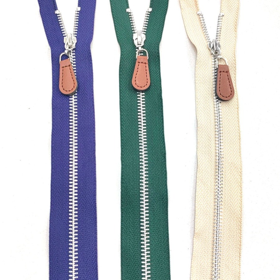 五号金属拉链 配皮拉片 长度按需求