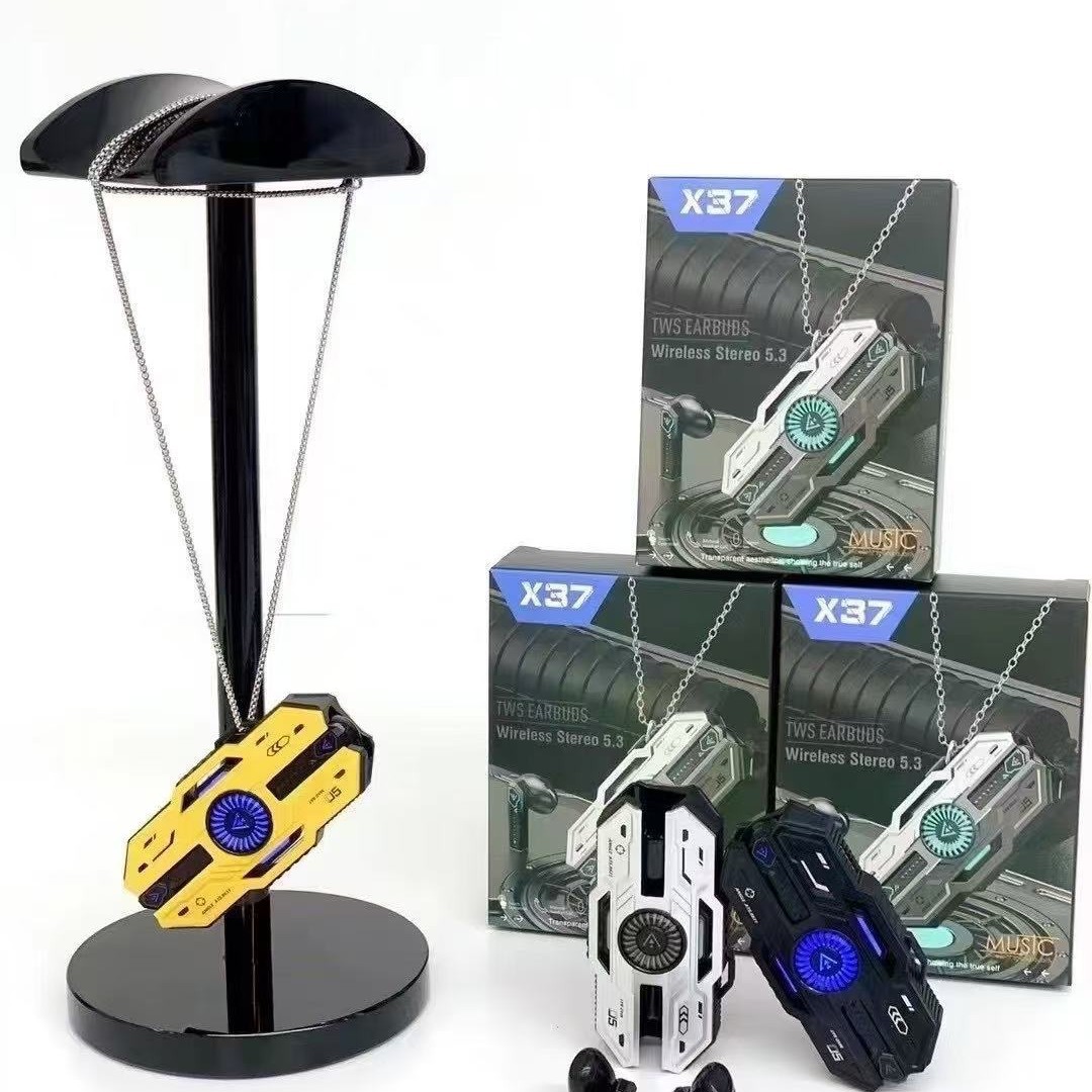 (Cross-border trading), neon gaming extra-long design headphones, x37, bluetooth 5