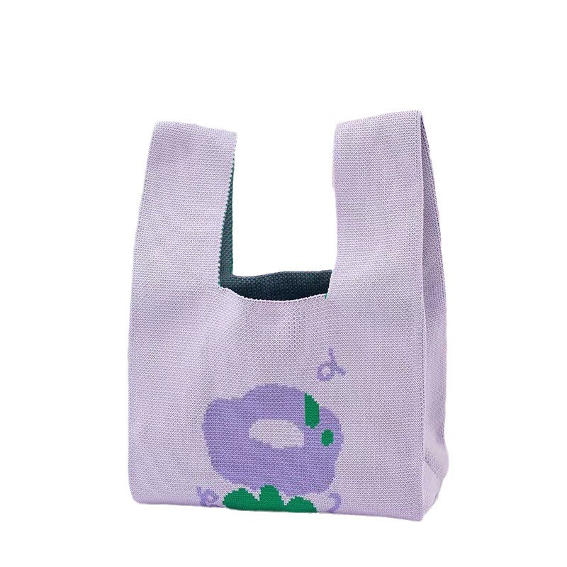 만화 꽃 - 보라색