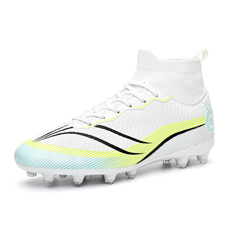 Nuevos zapatos de fútbol de alto impacto transpirables de hombre y mujer, zapatos de entrenamiento, zapatos de fútbol, zapatos de fútbol