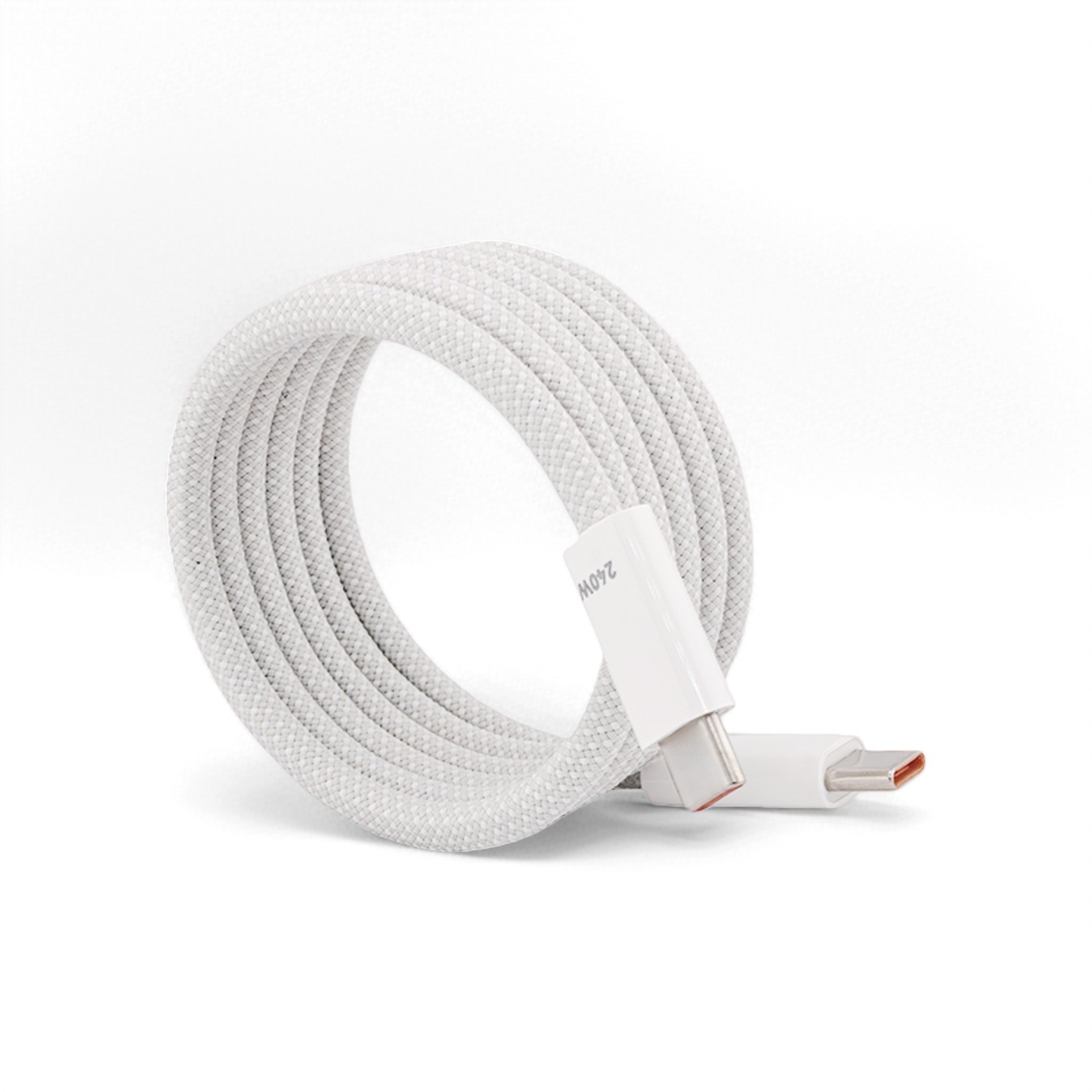 C-C "White" 240W full magnetic self-retracting fast charging