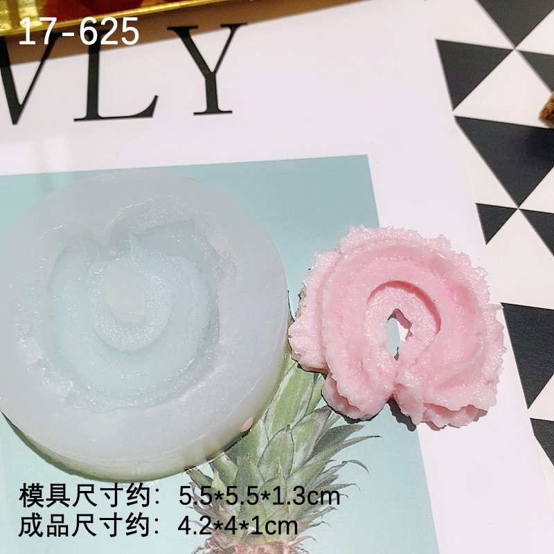 Galleta oblea de chocolate galleta simulación silicona molde DIY hecho a mano epoxi arcilla fondant Decoración