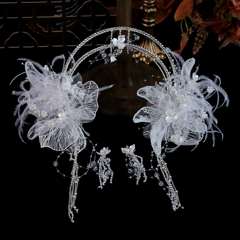 Hair accessory for bride, headband, 2023 collection