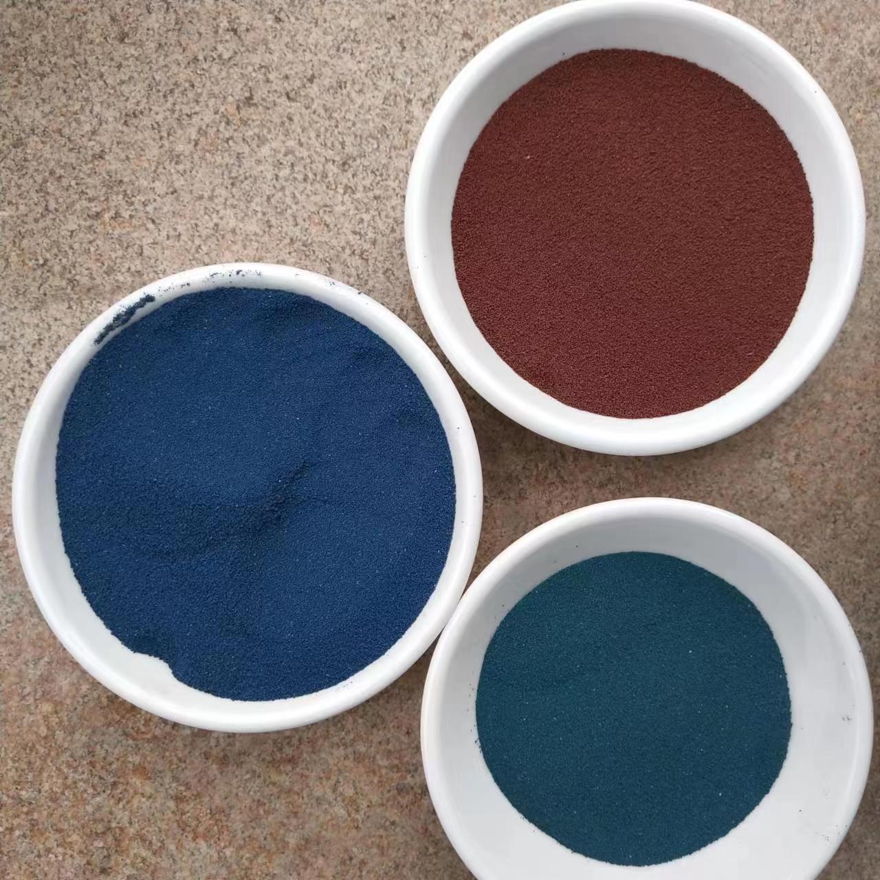 染色铁粉时间沙漏用耐晒耐磨不褪色彩色铁砂颜色齐全亮矿物喷砂