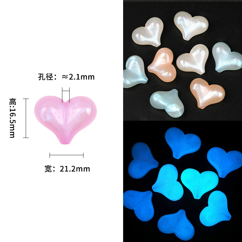 Acrylic mobile phone, accessory, accessories, beads, through hole, DIY