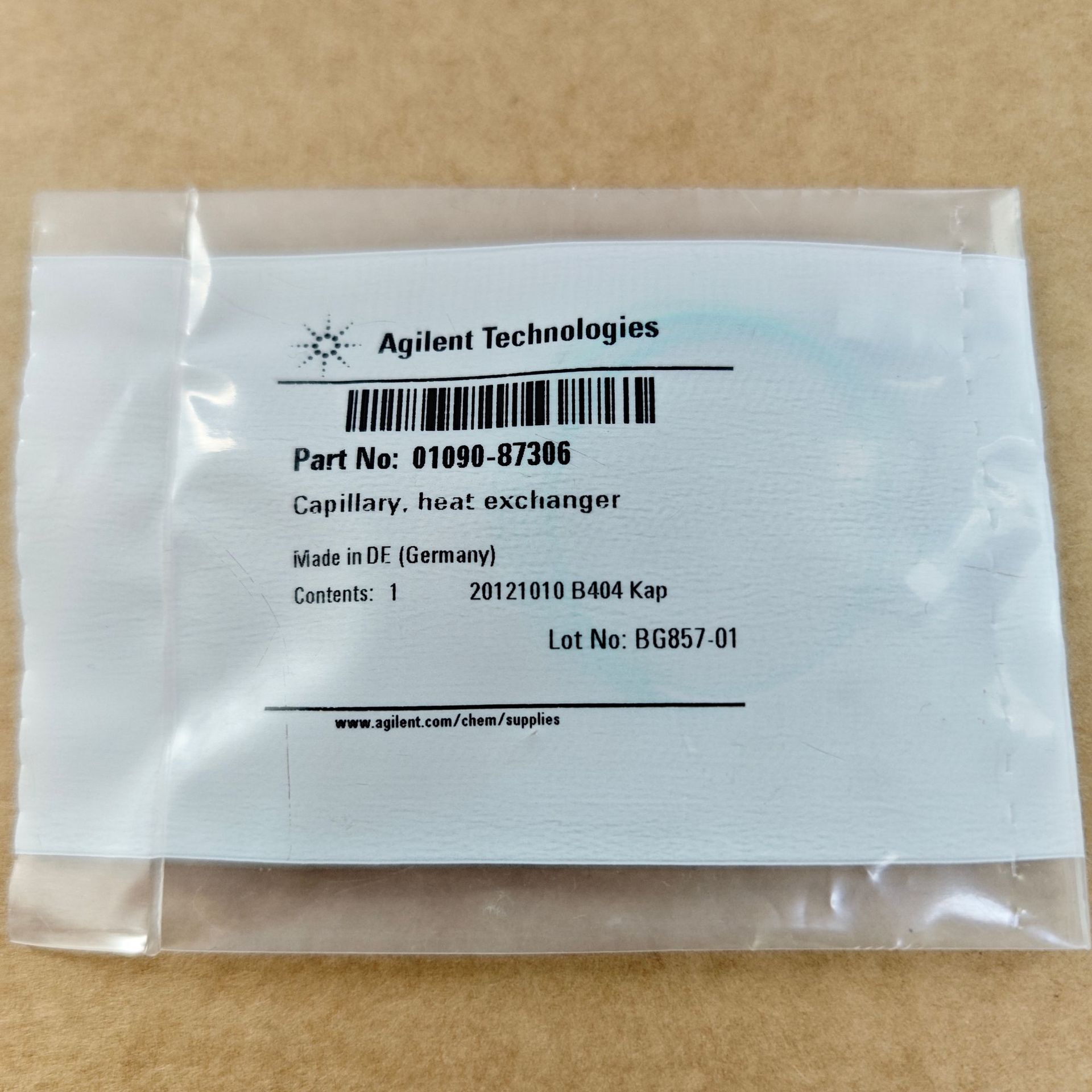 01090-87306 不锈钢毛细管