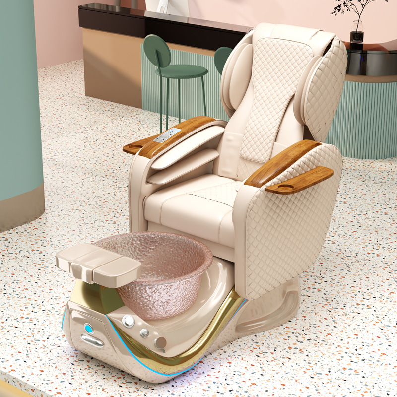Silla de masaje eléctrica transfronteriza de baño de pies sofá de manicuría de pies sofá de lavado de uñas de alto rendimiento