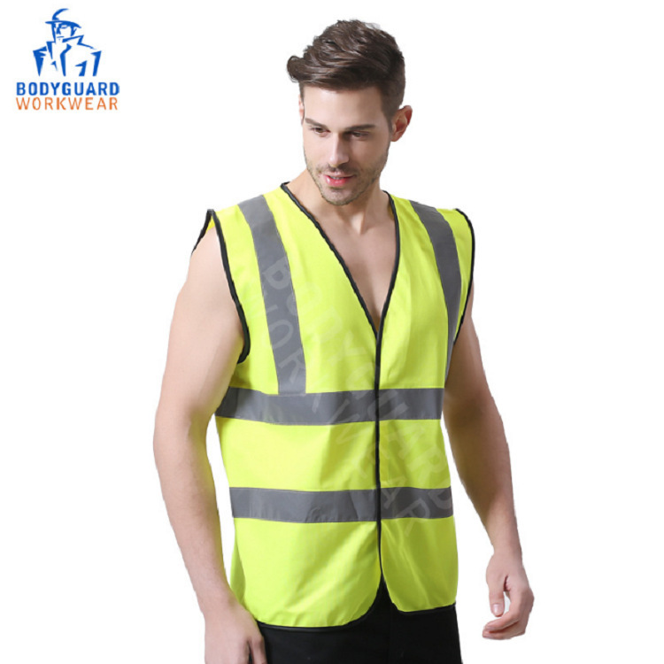 Fluorescence retroreflective travel safe vest