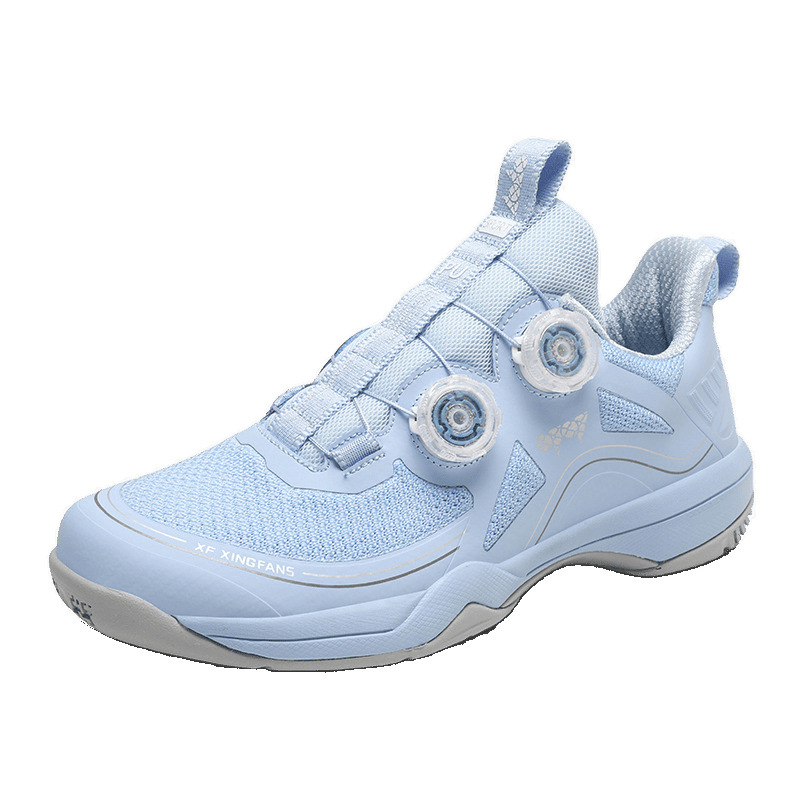 Zapatos de bádminton giratorios transfronterizos, zapatos de carrera al aire libre para hombres y mujeres, zapatos de tenis de mesa, zapatos de entrenamiento de tablero de carbono