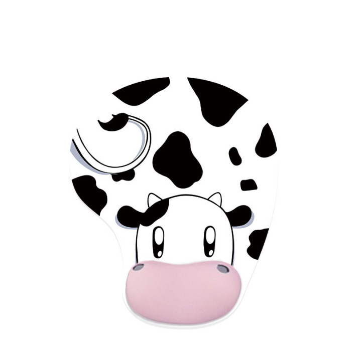 Protector de muñeca alfombrilla de ratón 3D Oficina antideslizante almohadilla suave almohadilla de silicona protector de muñeca computadora de dibujos animados protector de muñeca alfombrilla de ratón al por mayor