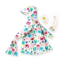 New 2023 Bear Children's Raincoat with School Bag Zipper One-piece Raincoat Baby Student Toddler Raincoat