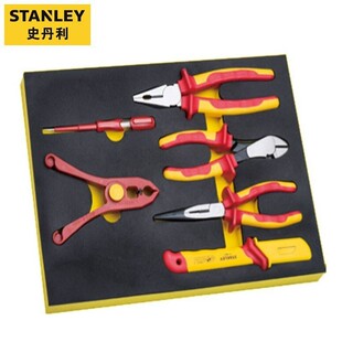 Stanley 6-piece VDE Insulated Electrician Repair Tool Set Tool Support Set STMT77892-23