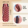 Silk black and red PLA 8cm long staggered thorns