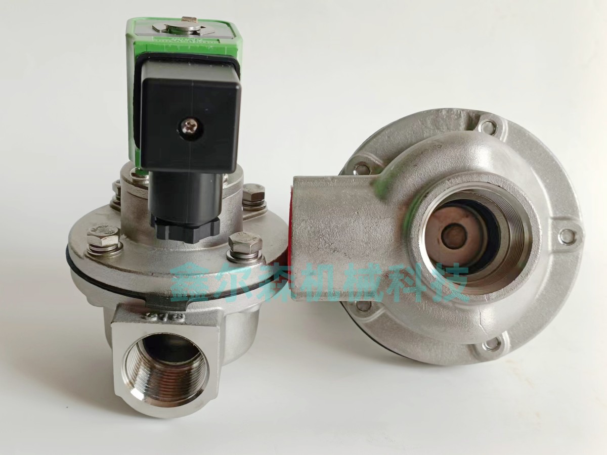 304不锈钢脉冲阀 316L不锈钢脉冲阀 DMF-Z-25 不锈钢直角脉冲阀