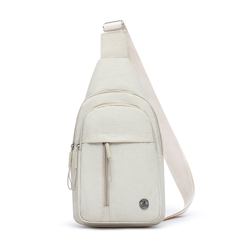 Bolso de pecho de tendencia transfronteriza para mujer multifuncional nuevo bolso de mensajero ligero hilo bordado tendencia mochila deportiva pequeña bolsa diagonal