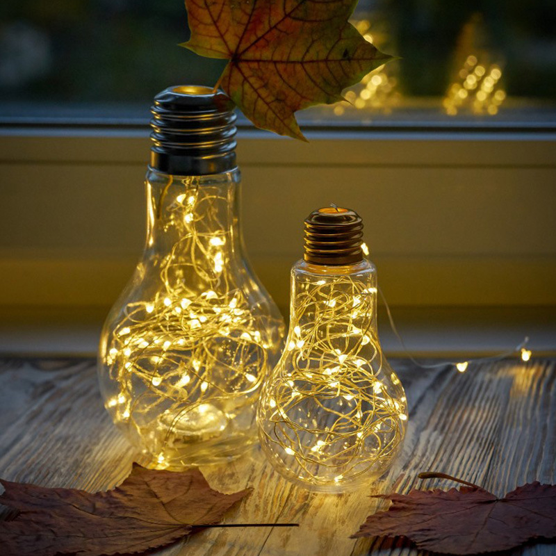 LED lámpara de alambre de cobre ramo de pastel decoración atmósfera lámpara de alambre de cobre LED