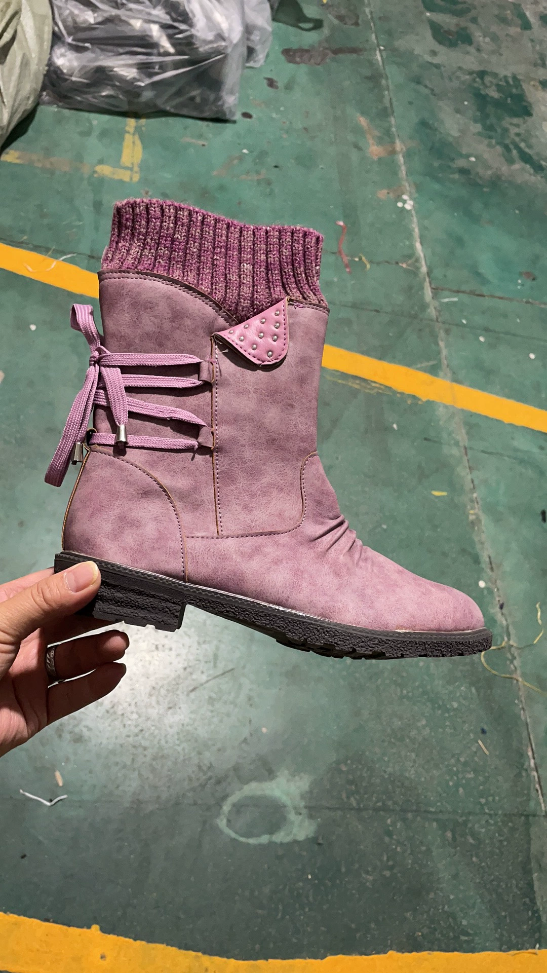 Winter boots, plus size, mid-length, for import, wholesale