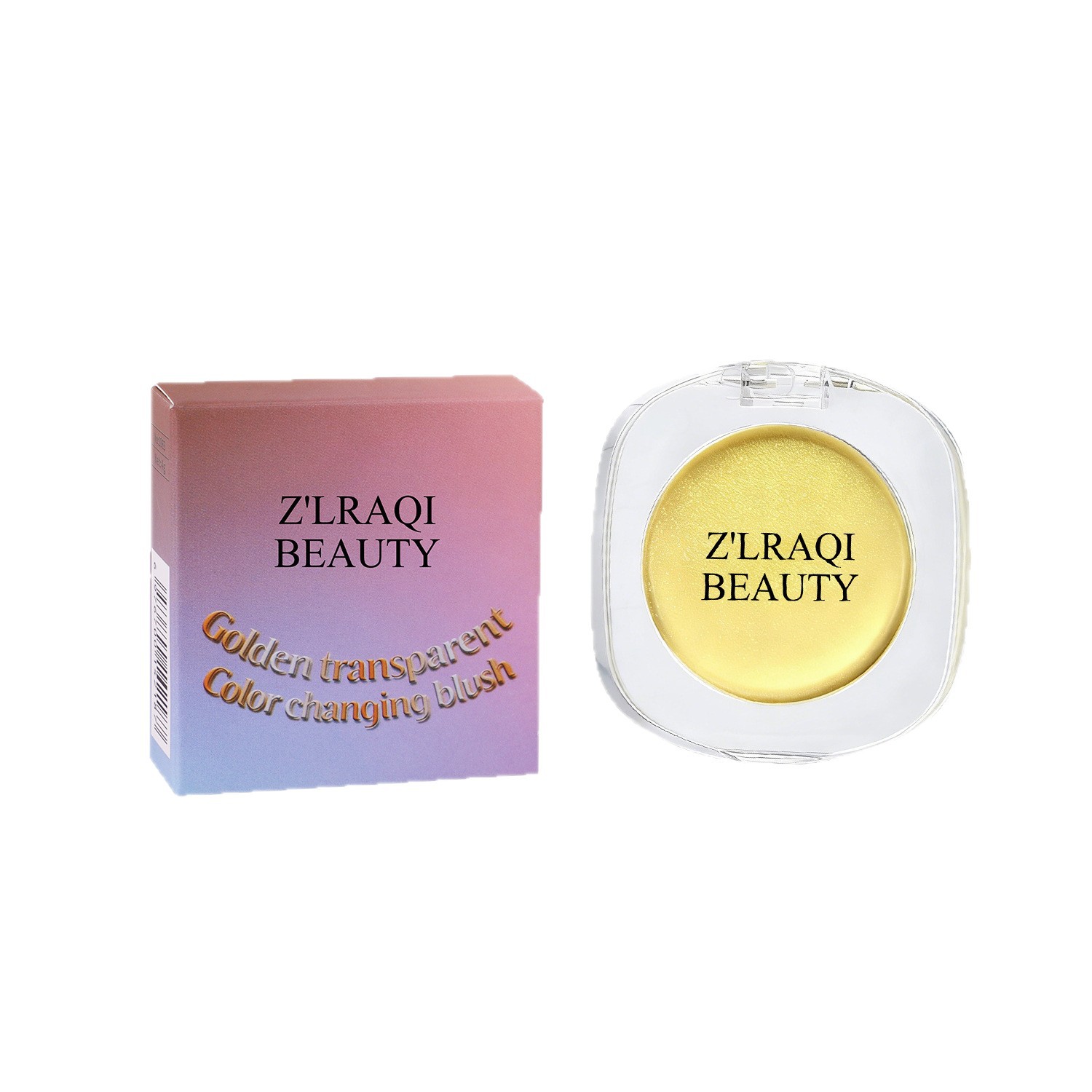 Z'LRAQI BEAUTY Color Change Blush Cosméticos transfronterizos Blush Natural Blush Cosméticos de comercio exterior